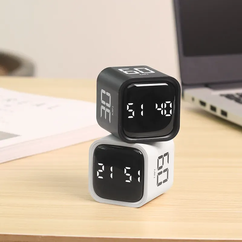Smart timer with gravity sensor